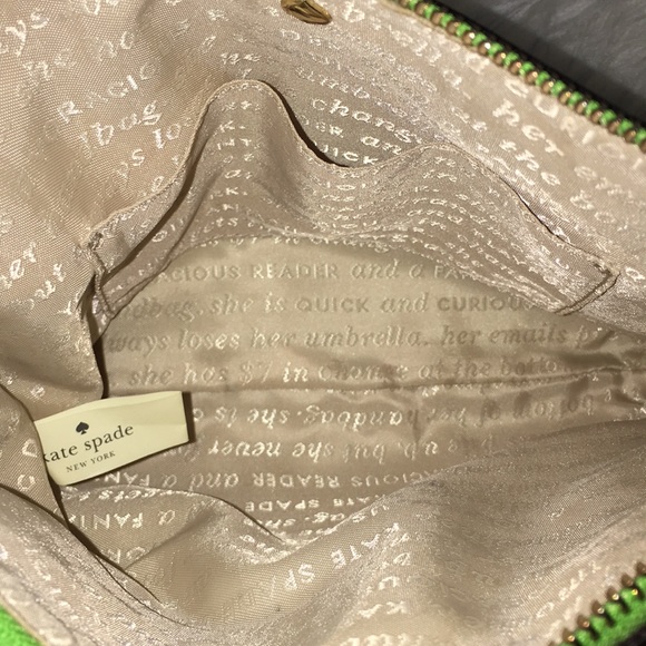 ♠️ KATE SPADE ♠️Tenley Crossbody Patent Green - Picture 4 of 8
